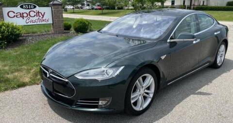 2014 Tesla Model S for sale at CapCity Customs in Plain City OH