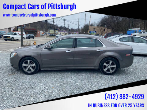2012 Chevrolet Malibu for sale at Compact Cars of Pittsburgh in Pittsburgh PA