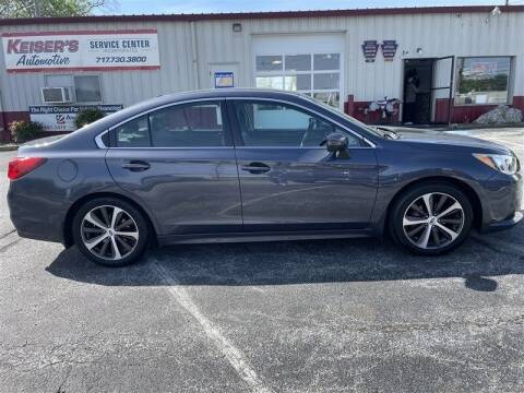 2015 Subaru Legacy for sale at Keisers Automotive in Camp Hill PA
