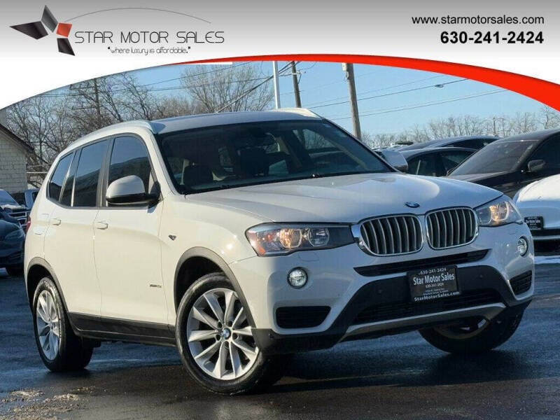 2016 BMW X3 for sale at Star Motor Sales in Downers Grove IL