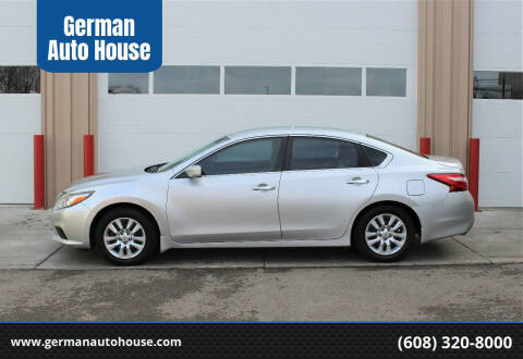 2017 Nissan Altima for sale at German Auto House. in Fitchburg WI