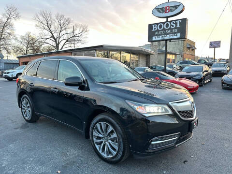 2016 Acura MDX for sale at BOOST AUTO SALES in Saint Louis MO