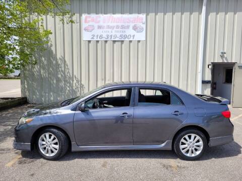 2010 Toyota Corolla for sale at C & C Wholesale in Cleveland OH