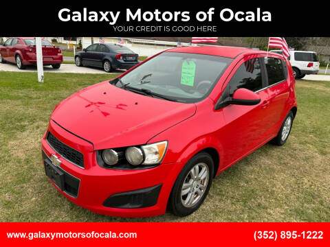 2015 Chevrolet Sonic for sale at Galaxy Motors of Ocala in Ocala FL