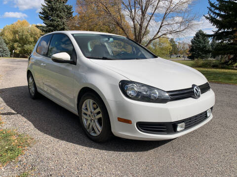 2012 Volkswagen Golf for sale at BELOW BOOK AUTO SALES in Idaho Falls ID