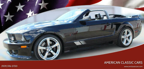 2008 Ford Mustang for sale at American Classic Cars in La Verne CA
