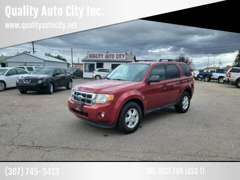 2012 Ford Escape for sale at Quality Auto City Inc. in Laramie WY