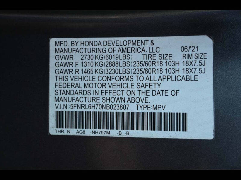 2022 Honda Odyssey EX-L