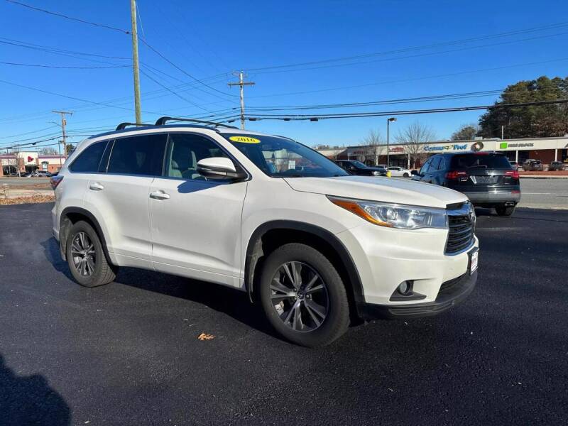 2016 Toyota Highlander for sale at Matrix Autoworks in Nashua NH