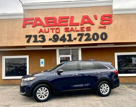 2019 Kia Sorento for sale at Fabela's Auto Sales Inc. in South Houston TX