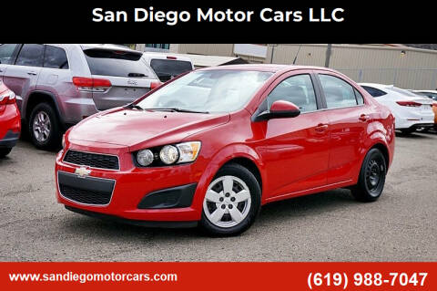 2013 Chevrolet Sonic for sale at San Diego Motor Cars LLC in Spring Valley CA