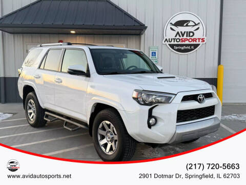 2016 Toyota 4Runner for sale at AVID AUTOSPORTS in Springfield IL