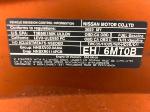 2022 Nissan Rogue Sport S