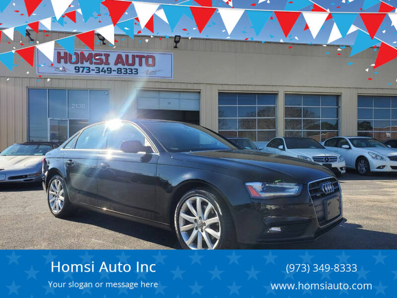 2013 Audi A4 for sale at Homsi Auto Inc in Kannapolis NC