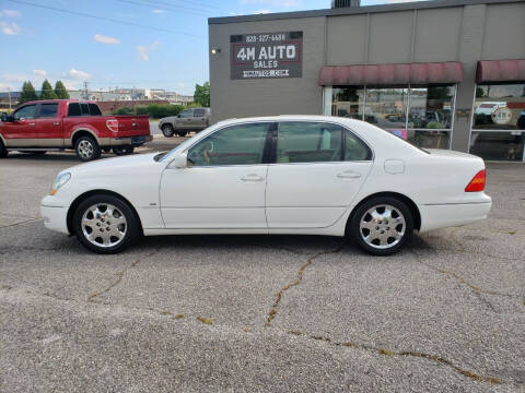 2001 Lexus LS 430 for sale at 4M Auto Sales | 828-327-6688 | 4Mautos.com in Hickory NC