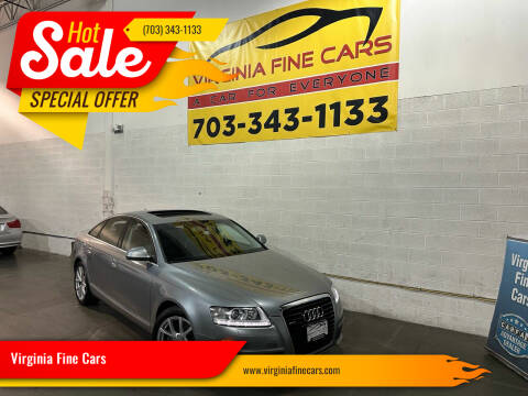 2009 Audi A6 for sale at Virginia Fine Cars in Chantilly VA