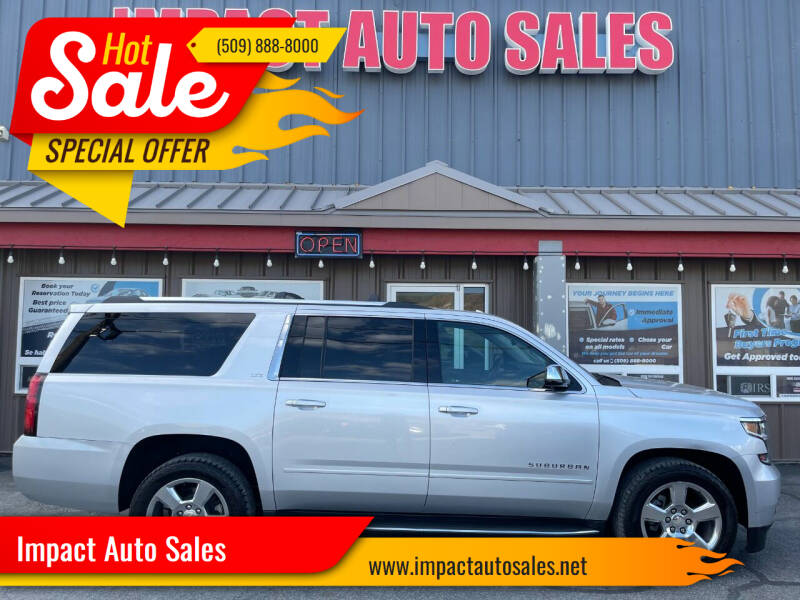 2016 Chevrolet Suburban for sale at Impact Auto Sales in Wenatchee WA