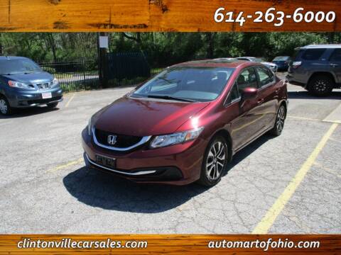 2013 Honda Civic for sale at Clintonville Car Sales - AutoMart of Ohio in Columbus OH