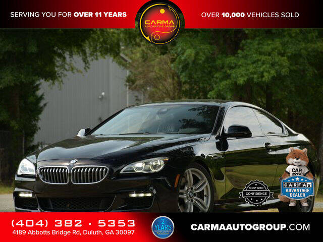 2016 BMW 6 Series for sale at Carma Auto Group in Duluth GA