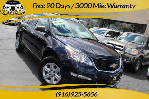 2017 Chevrolet Traverse for sale at West Coast Auto Sales Center in Sacramento CA