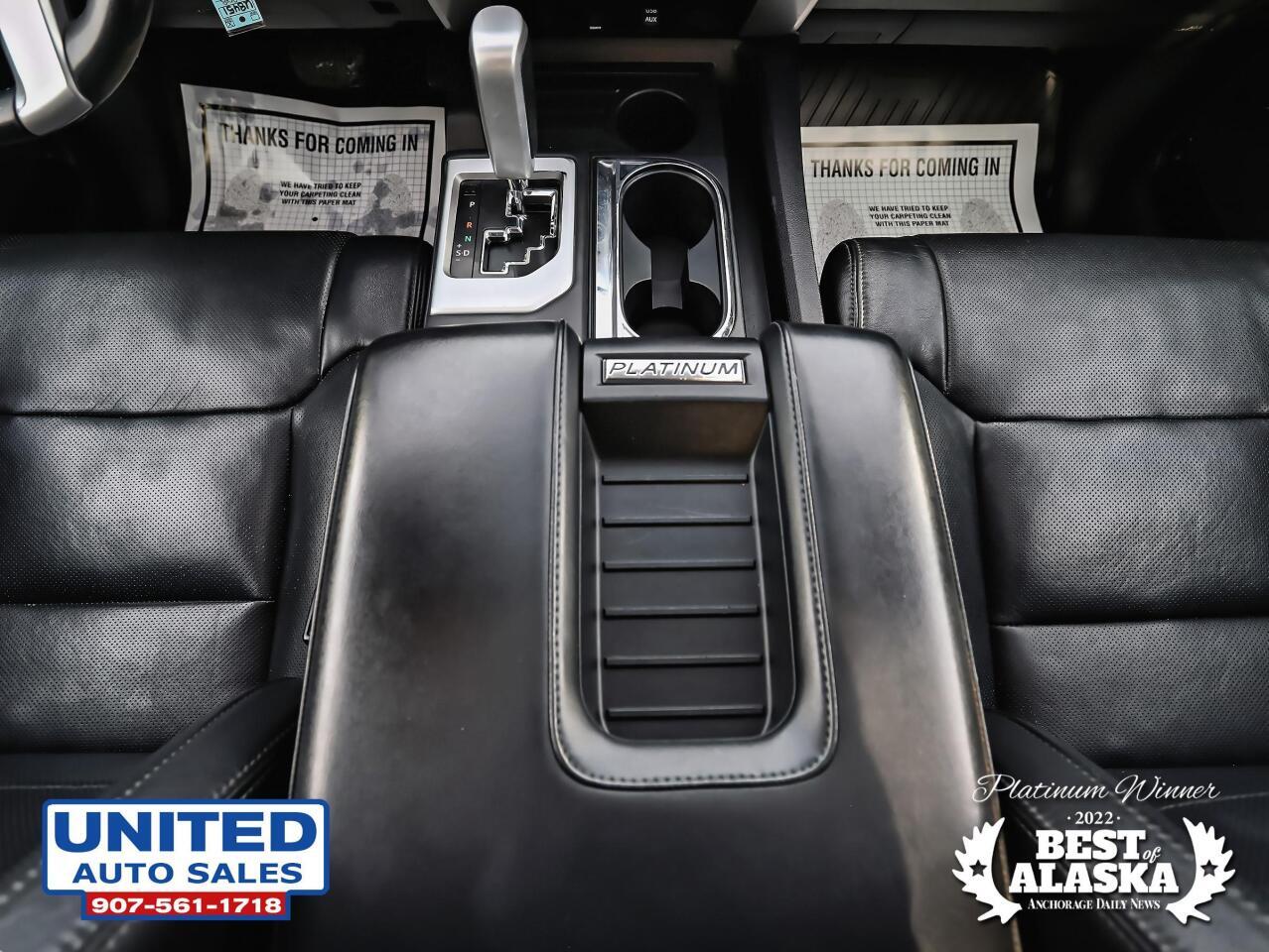2018 Toyota Tundra Platinum 4x4 4dr CrewMax Cab Pickup SB (5.7L V8) 88