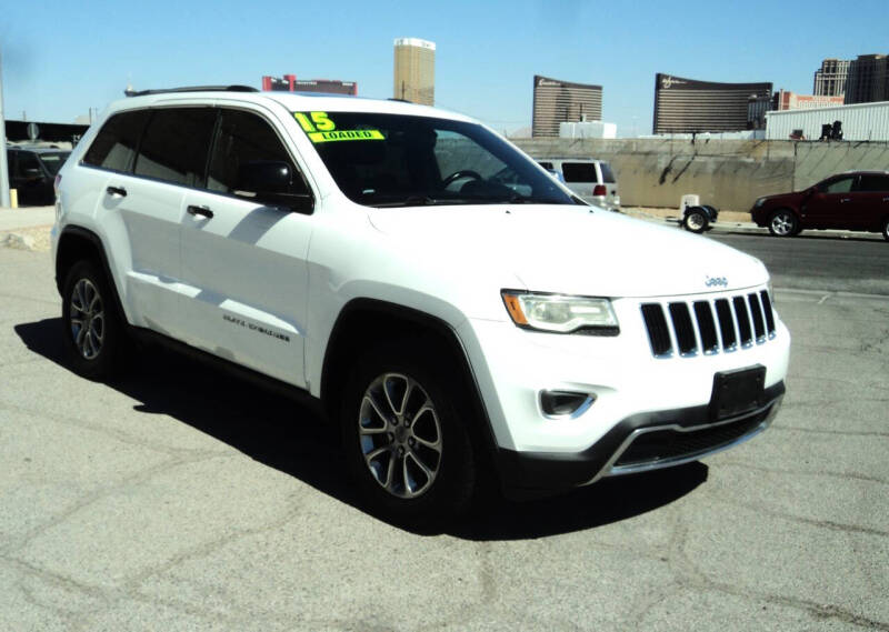 2015 Jeep Grand Cherokee for sale at DESERT AUTO TRADER in Las Vegas NV