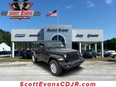 2023 Jeep Wrangler Unlimited for sale at SCOTT EVANS CHRYSLER DODGE in Carrollton GA