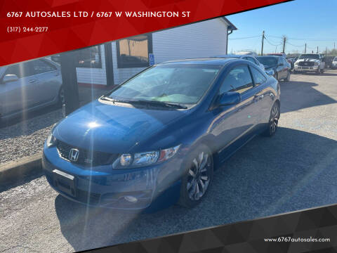 2009 Honda Civic for sale at 6767 AUTOSALES LTD / 6767 W WASHINGTON ST in Indianapolis IN