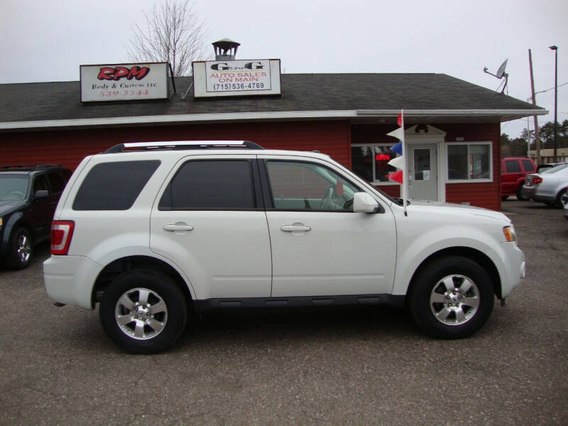 2012 Ford Escape for sale at G and G AUTO SALES in Merrill WI