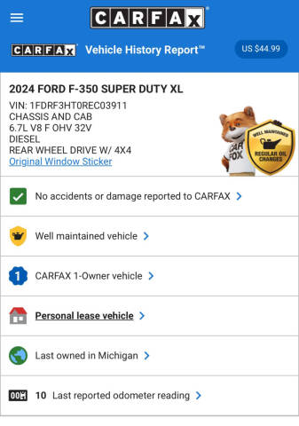 2024 Ford F-350 Super Duty XL