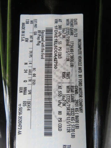 2013 Ford E-Series E-150