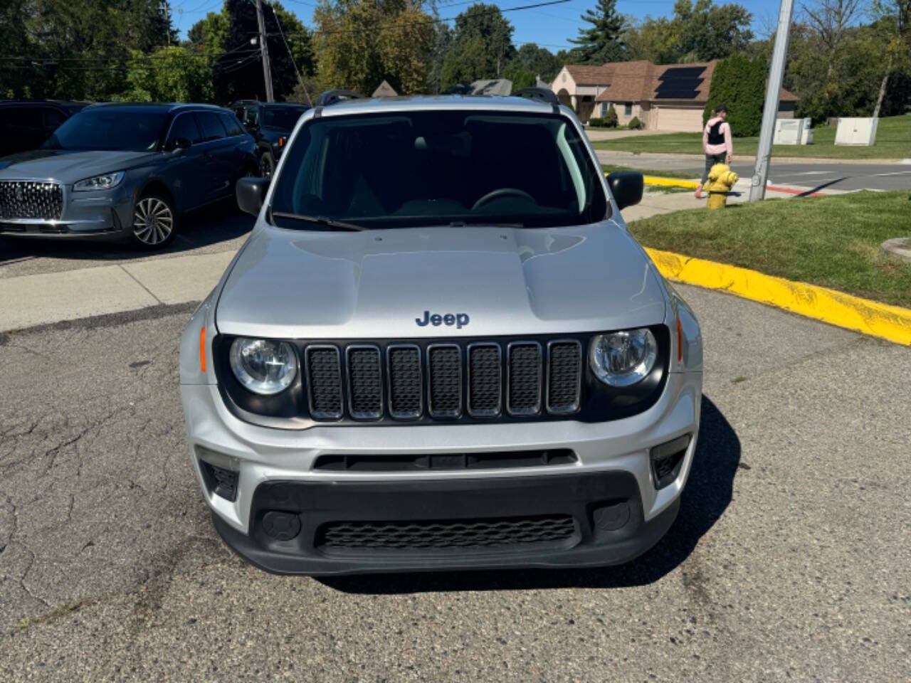 2020 Jeep Renegade for sale at ONE PRICE AUTO in Mount Clemens, MI