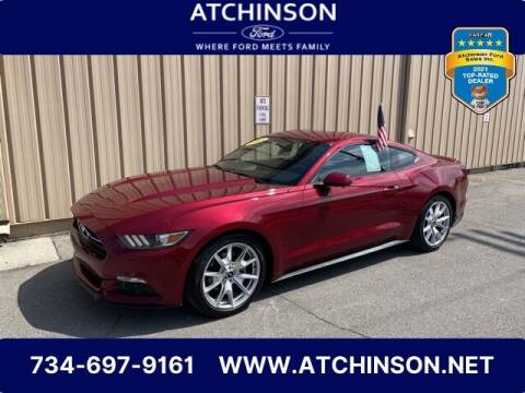 2015 Ford Mustang for sale at Atchinson Ford Sales Inc in Belleville MI