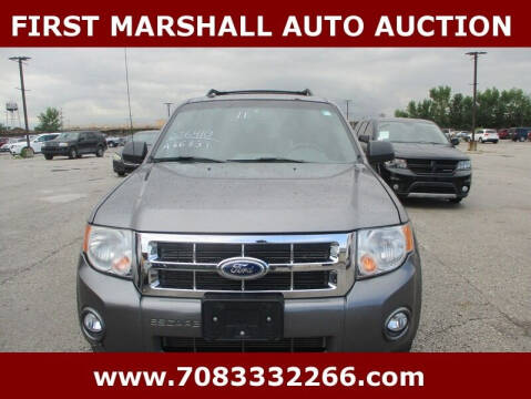 2011 Ford Escape for sale at First Marshall Auto Auction in Harvey IL