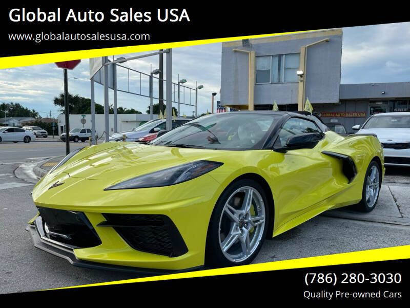 2021 Chevrolet Corvette for sale at Global Auto Sales USA in Miami FL