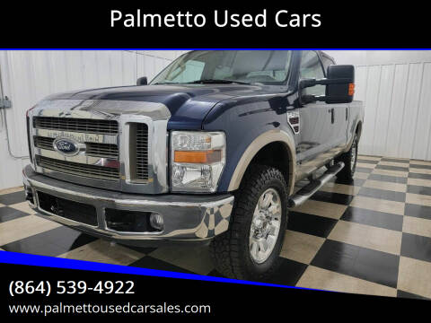 2008 Ford F-250 Super Duty for sale at Palmetto Used Cars in Piedmont SC