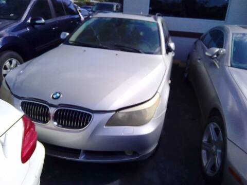 2007 BMW 5 Series for sale at AUTO & GENERAL INC in Fort Lauderdale FL