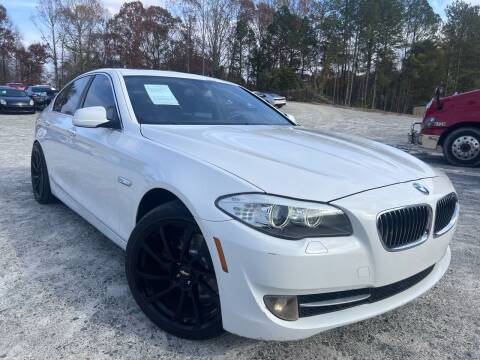 2013 BMW 5 Series for sale at Gwinnett Luxury Motors in Buford GA