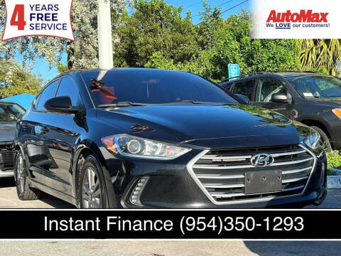 2017 Hyundai Elantra for sale at Auto Max in Hollywood FL
