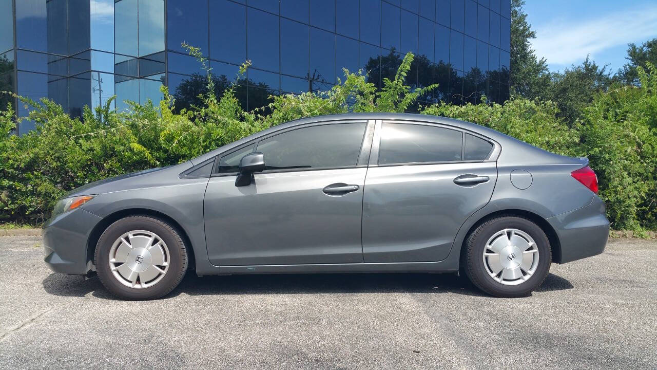 Dk. Gray 2012 Honda Civic HF HF 4dr Sedan 2