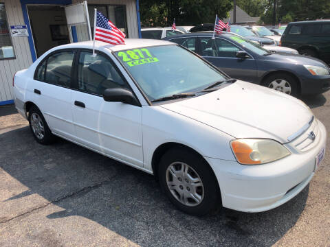 2001 Honda Civic for sale at Klein on Vine in Cincinnati OH