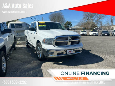 2017 RAM 1500 for sale at A&A Auto Sales in Fairhaven MA