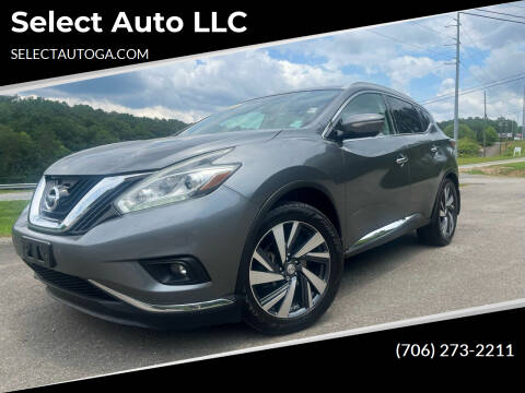 2015 Nissan Murano for sale at Select Auto LLC in Ellijay GA