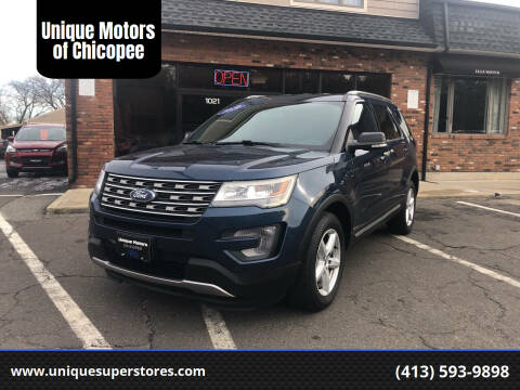 2017 Ford Explorer for sale at Unique Motors of Chicopee in Chicopee MA