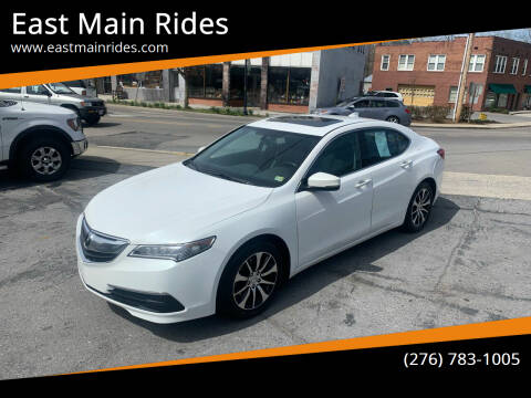 2017 Acura TLX for sale at East Main Rides in Marion VA