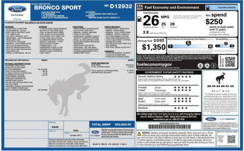 2022 Ford Bronco Sport Big Bend