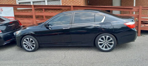2015 Honda Accord for sale at Colvin Auto Sales in Tuscaloosa AL