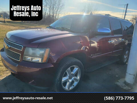 2008 Chevrolet Suburban for sale at Jeffreys Auto Resale, Inc in Clinton Township MI