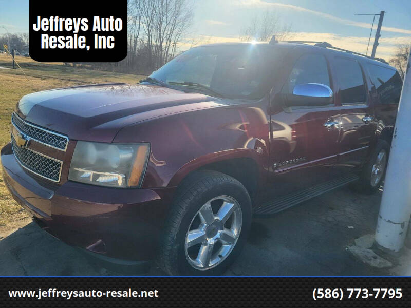 2008 Chevrolet Suburban for sale at Jeffreys Auto Resale, Inc in Clinton Township MI