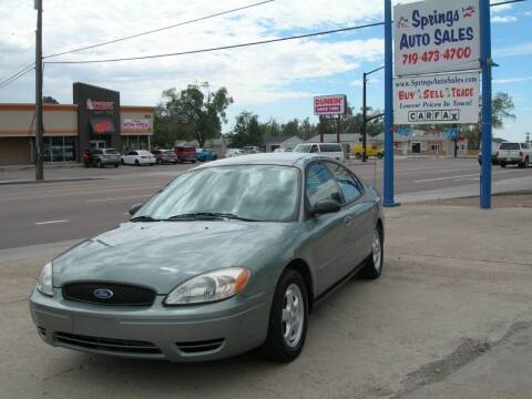 2006 Ford Taurus for sale at Springs Auto Sales in Colorado Springs CO